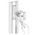 Ergotron Track Mount Bracket kit for 100 & 200 series  97-091