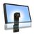 Ergotron Neo-Flex Wall Mount Lift NFW05L1B - mounting kit Monitor Stand