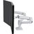 Ergotron LX Dual Side-by-Side Monitor Arm 45-491-216 White