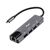Equip 133489 USB-C 5-in-1 Adapter HDMI 4K 30Hz Gigabit LAN 100W PD