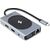 DICOTA D32059 10-in-1 USB-C Charging Dock HDMI 4K VGA Gigabit LAN 100W PD 15W Wireless Charging