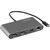 StarTech.com TB3DKM2DPL Thunderbolt 3 Mini Dock Dual DisplayPort 4K 60Hz Gigabit Ethernet
