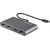 StarTech.com TB3DKM2DPL Thunderbolt 3 Mini Dock Dual DisplayPort 4K 60Hz Gigabit Ethernet
