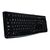 Logitech K120 Wired USB Keyboard UK Layout Black