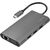 LogiLink UA0383 USB-C 10-in-1 Dock 4K HDMI VGA GbE