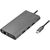 LogiLink UA0383 USB-C 10-in-1 Dock 4K HDMI VGA GbE