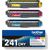Brother TN241CMY Colour Toner Multipack (C/M/Y)