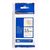 Brother TZe-N201 Black on White Non-Laminated Tape 3.5mm x 8m