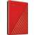 WD My Passport 2TB USB 3.2 Gen 1 Encrypted HDD (Red)