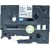 Brother TZe-R231 Black on White Satin Ribbon 12mm x 4m