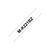 Brother M-K221BZ Black on White Non-Laminated M Tape 9mm x 8m