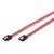 DIGITUS AK-400102-005-R SATA III Data Cable 0.5m Red