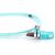 DIGITUS DK-2532-01/3 OM3 LC-SC Duplex Fibre Optic Patch Cable 1m Aqua