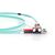 DIGITUS DK-2511-02/3 OM3 ST-ST Duplex Multimode Fibre Optic Patch Cable 2m Aqua