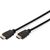 DIGITUS AK-330107-030-S High Speed HDMI 2.0 Cable with Ethernet 3m 4K 60Hz Black
