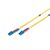 DIGITUS DK-2933-05 OS2 LC-LC Duplex Singlemode Fibre Optic Patch Cable 5m Yellow