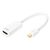 DIGITUS Mini DisplayPort to HDMI Adapter Cable 0.15m White