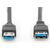 DIGITUS USB 3.0 Extension Cable Type A M/F 3m Black