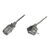 Digitus Schuko to C13 Power Cord 1.8m Black