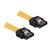 Delock SATA Cable 30 cm Yellow