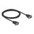 Delock / Serial cable / DB-9 (M) to DB-9 (M) / 2 m / thum | 88218
