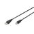 DIGITUS USB 2.0 A-to-B Cable 1.8 m Black