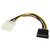 StarTech.com LP4 to SATA Power Adapter Cable