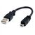 StarTech.com 6in USB A to Micro-B Cable