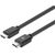 Manhattan 356657 2m 4K60 High Speed HDMI Cable Black