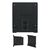 ASUS MKT03 Black VESA 100×100 Mini PC Mounting Kit