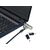 Conceptronic CUSTODIO02BNTM Dual Head Nano Slot Laptop Lock