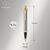 Parker 1931670 IM Ballpoint Brushed Metal Gold Trim