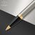 Parker 1931670 IM Ballpoint Brushed Metal Gold Trim