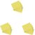 Herlitz A8 Ruled Yellow Index Cards 100 Pack