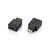 equip 118914 Mini HDMI Male to HDMI Female Adapter Black