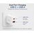 Equip 2-Port 20W GaN USB PD Charger, USB-C  (245526)