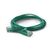 Wantec 7324 Green Cat6A U UTP Extra-Thin Network Cable 0.2m