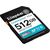 Kingston Canvas Go! Plus SDG4 512GB SDXC UHS-I U3 V30 Memory Card