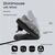 Contour Design Unimouse Left-Handed Wired Mouse Black