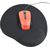 Gembird MP-GEL-BK Black Gel Mouse Pad with Wrist Support