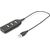 DIGITUS AB-50001-1 4-Port USB 2.0 Hub Black