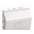 Equip 761311 French Modular Faceplate Insert White RAL 9010