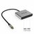 INCA Adapter ITPC-4 Typ C > 2xHDMI 4K30Hz,1xUSB-A,1xUSB-C (ITPC-4T)