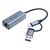 INCA Adapter IUTP-01TX Ethernet > USB und Typ C Anschluss (IUTP-01TX)