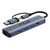 INCA IUTP-5T USB-C/A Hub 3x USB 3.0 Gigabit Ethernet
