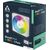Arctic Cooling ARCTIC Fan BioniX P14 A-RGB White - 14 cm - 3-pack (ACFAN00342A)