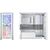 CORSAIR Geh Midi FRAME 4000X RS Mid-Tower, White (CC-9011303-WW)