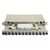Equip 12-Port Fiber Optic Splice Box, SC Duplex, OM3, 1U, Equipped, Grey (337303)