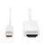 DIGITUS AK-340304-020-W Mini DP to HDMI 2m White Cable