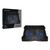 Conceptronic THANA06B Black 15.6in 2-Fan Laptop Cooling Pad